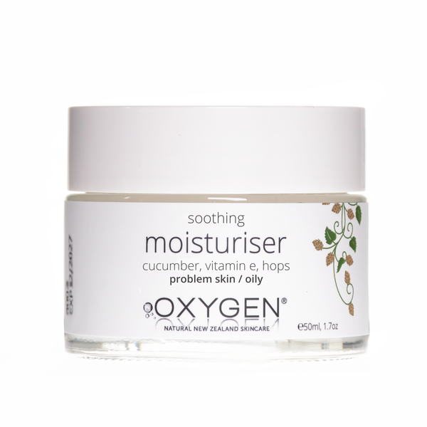Oxygen Skincare | Soothing Moisturiser for Problem, Sensitive & Oily Skin - Oxygen Skincare